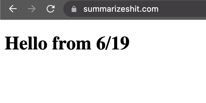 How I Made Summarizesh*t.com